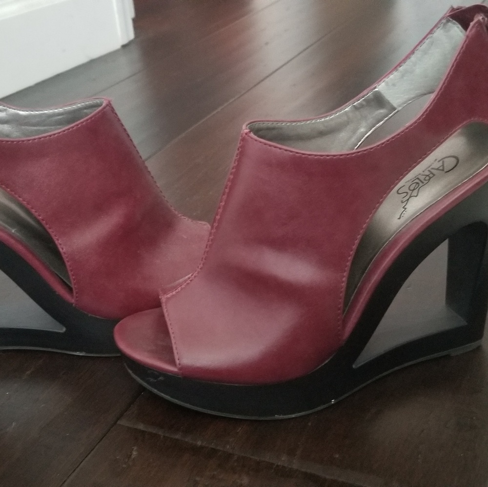 Womens open Wedge